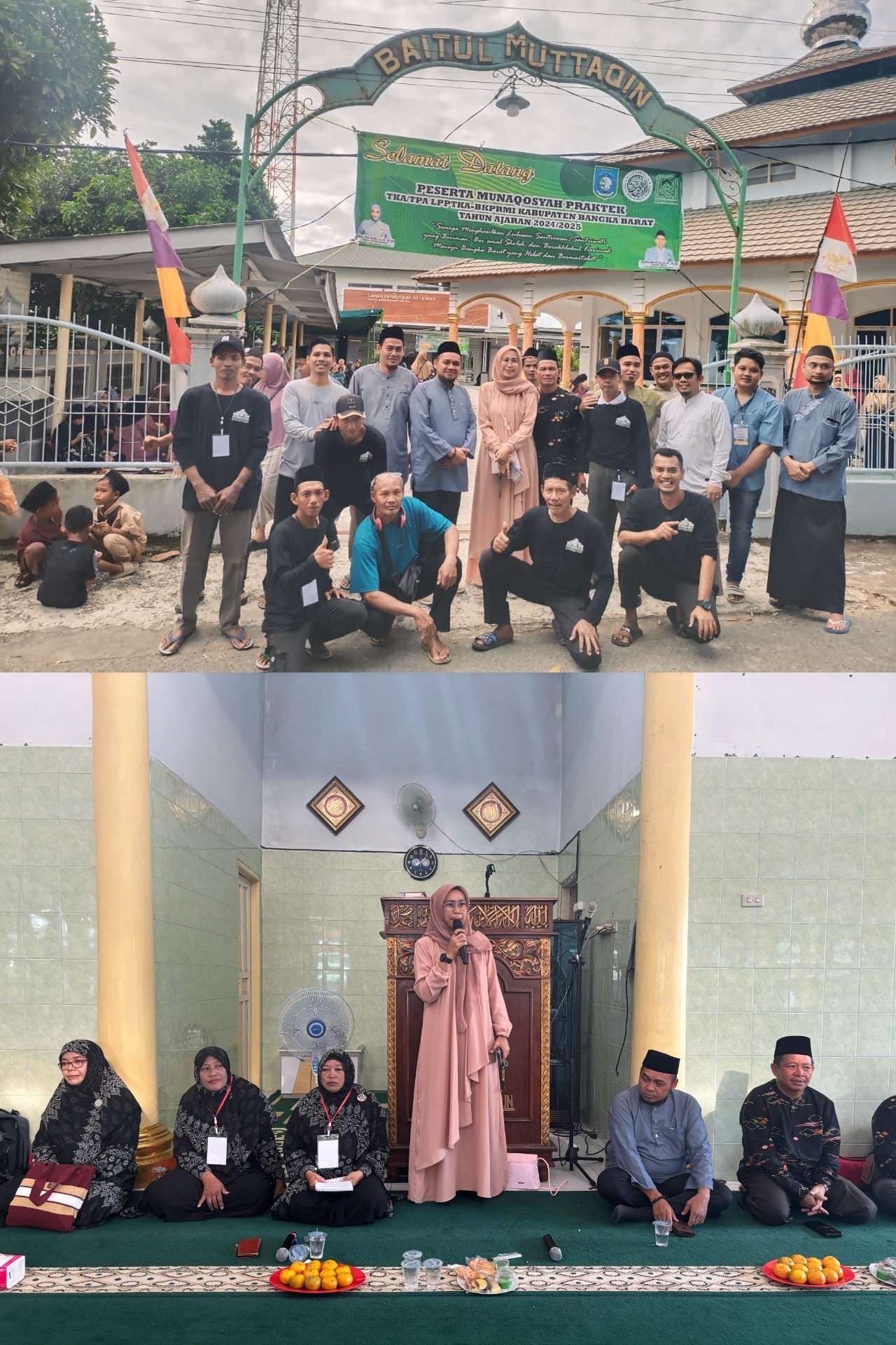 Pembukaan Munaqosyah Santri TKA/TPA Kec. Mentok